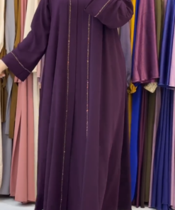 Alternative view of Premium Quality Turki Party Borka -Purple