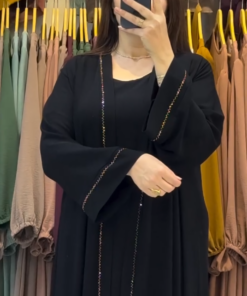 Premium Quality Turki Party Borka -Black