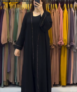 Alternative view of Premium Quality Turki Party Borka -Black