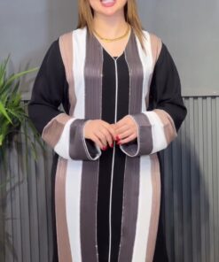 Zoom Fabric Stone Work Borka