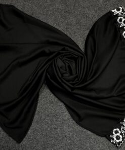 Zoom Fabric Embroidery Work Borka- Hijab - হিজাব