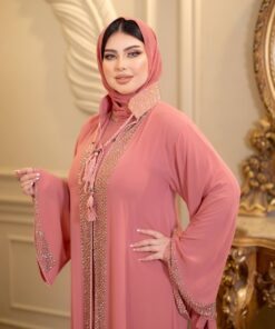 Koti Stone Burkha (Pink)