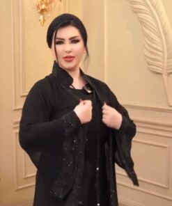 Koti Stone Burkha (Black Stone)