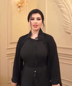 Alternative view of Koti Stone Burkha (Black Stone)