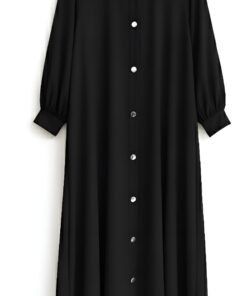 নিউ ইরাকি বাটন, ওয়ান পার্ট বোরকা ( BLACK )